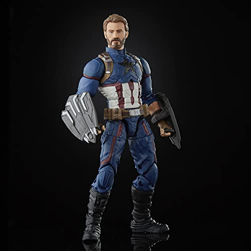 Foto 4 pulgar | Venta Internacional - Figura De Acción Marvel Legends Avengers Infinity War Captain A