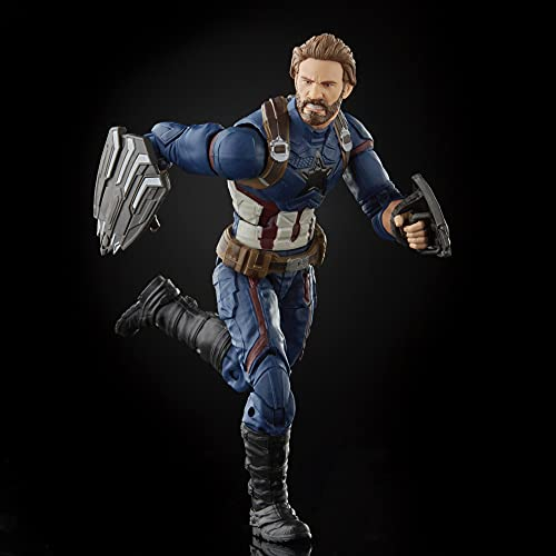 Foto 4 | Venta Internacional - Figura De Acción Marvel Legends Avengers Infinity War Captain A