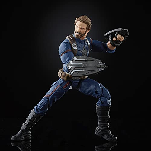 Foto 6 pulgar | Venta Internacional - Figura De Acción Marvel Legends Avengers Infinity War Captain A