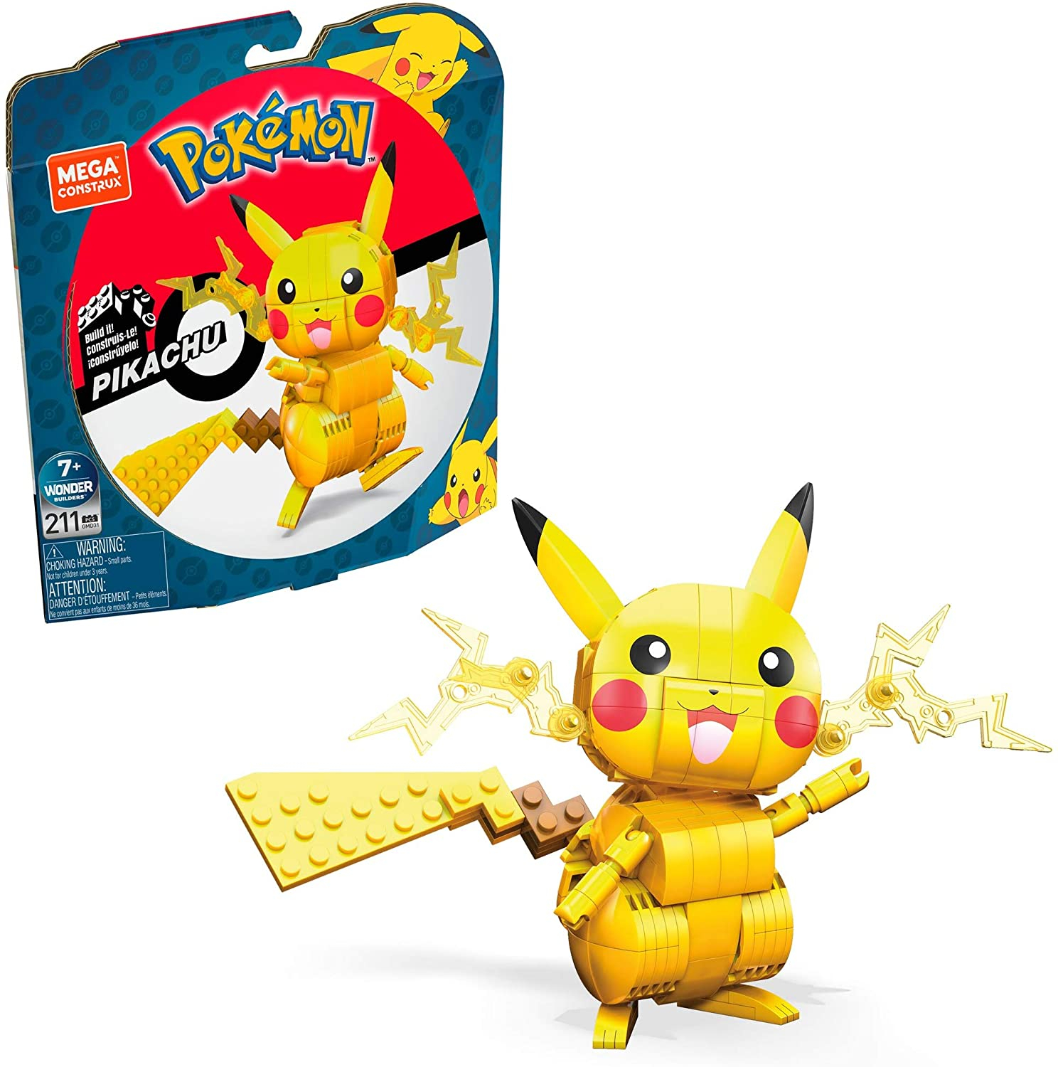 Venta Internacional-Figura Mega Pokémon Pikachu