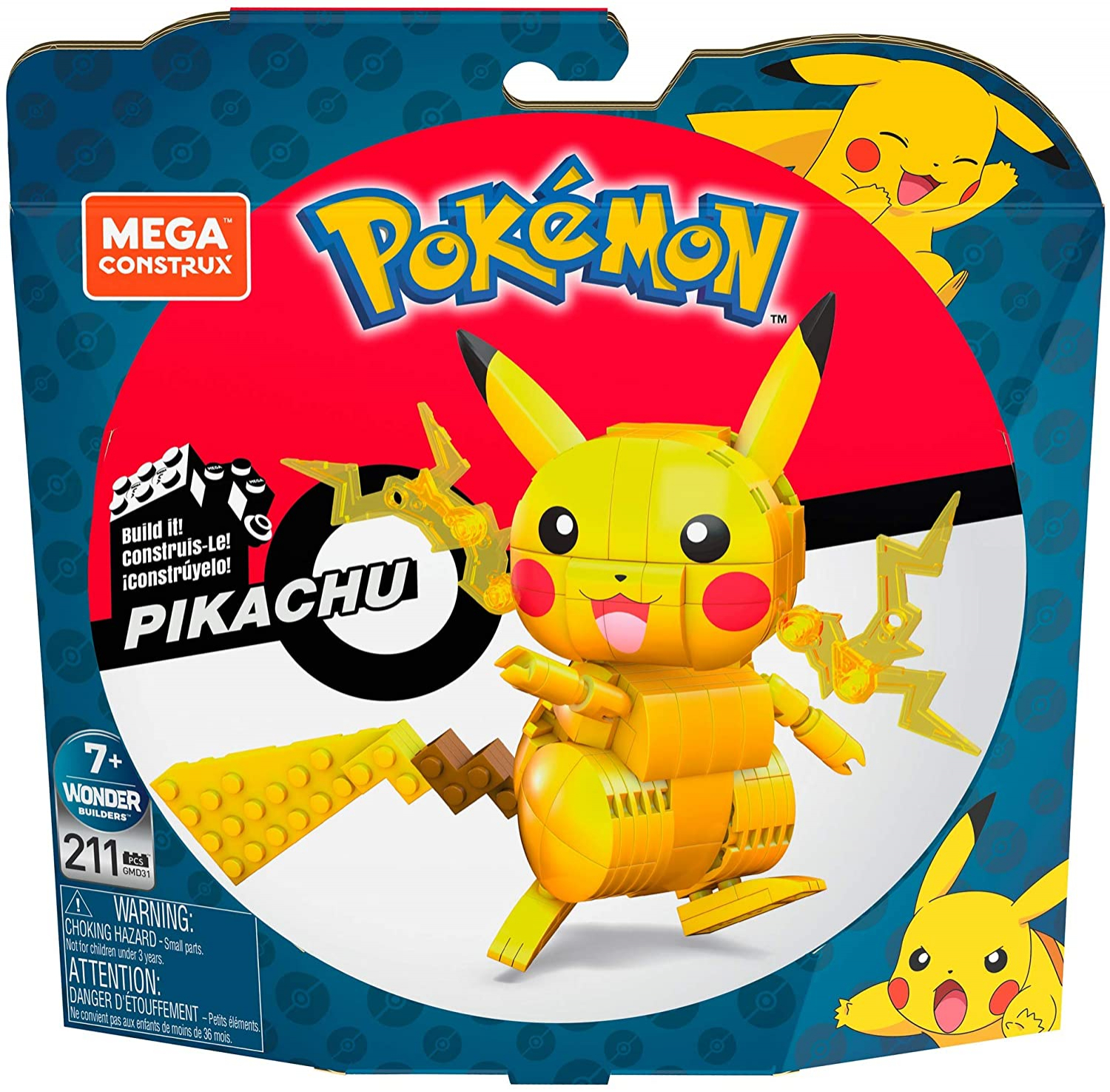 Foto 7 pulgar | Venta Internacional-Figura Mega Pokémon Pikachu