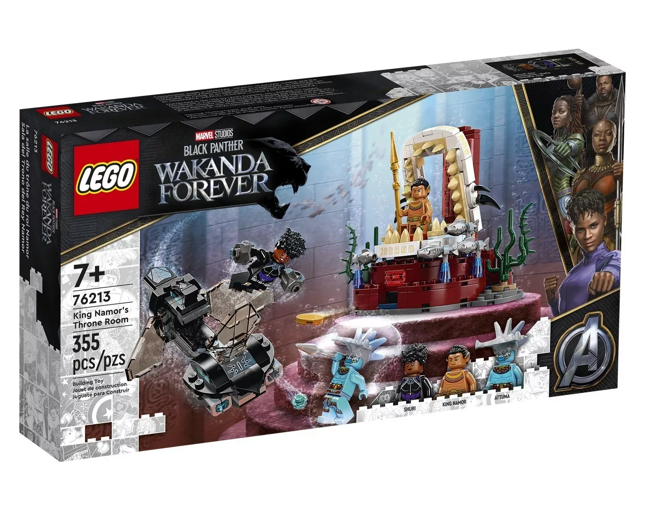 Foto 3 pulgar | Lego Wakanda Forever 76213 de 355 Piezas