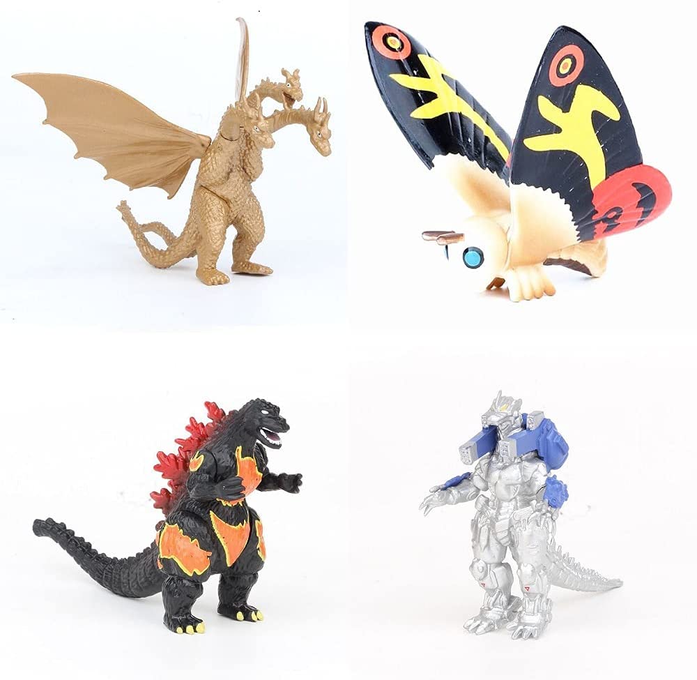 Foto 2 pulgar | Venta Internacional - Set de 10 Figuras de Acción de Godzilla 2021: El Rey de los Monstruos