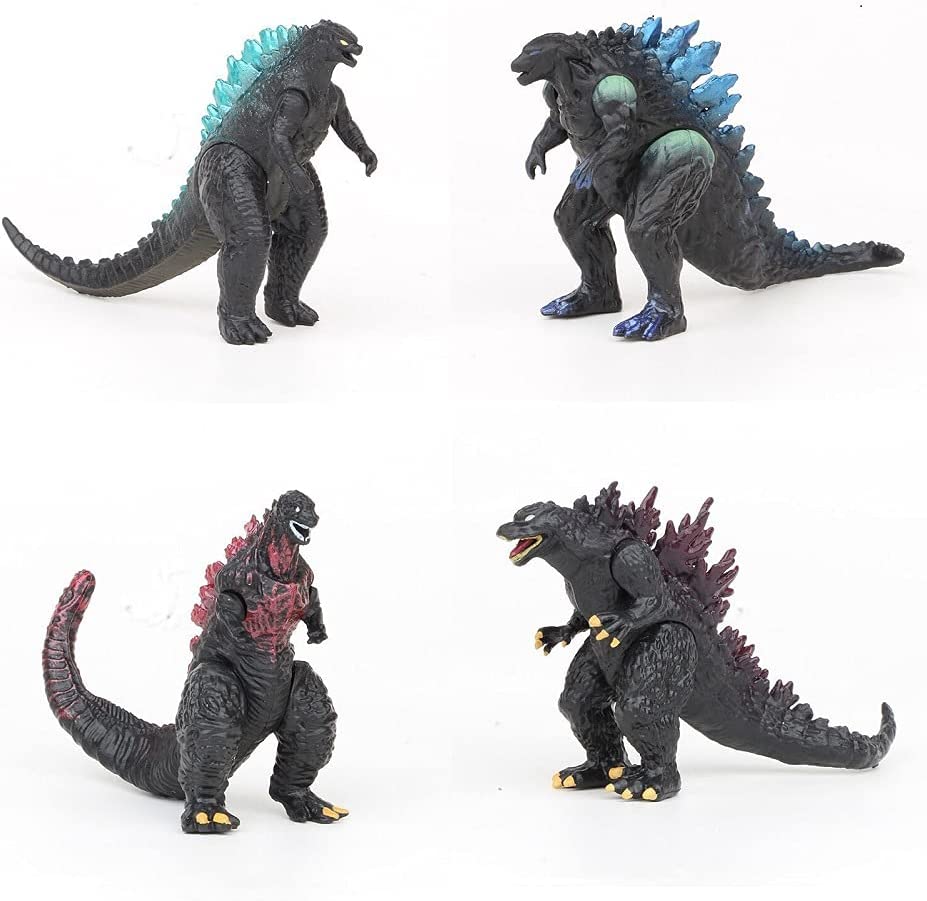 Foto 4 pulgar | Venta Internacional - Set de 10 Figuras de Acción de Godzilla 2021: El Rey de los Monstruos