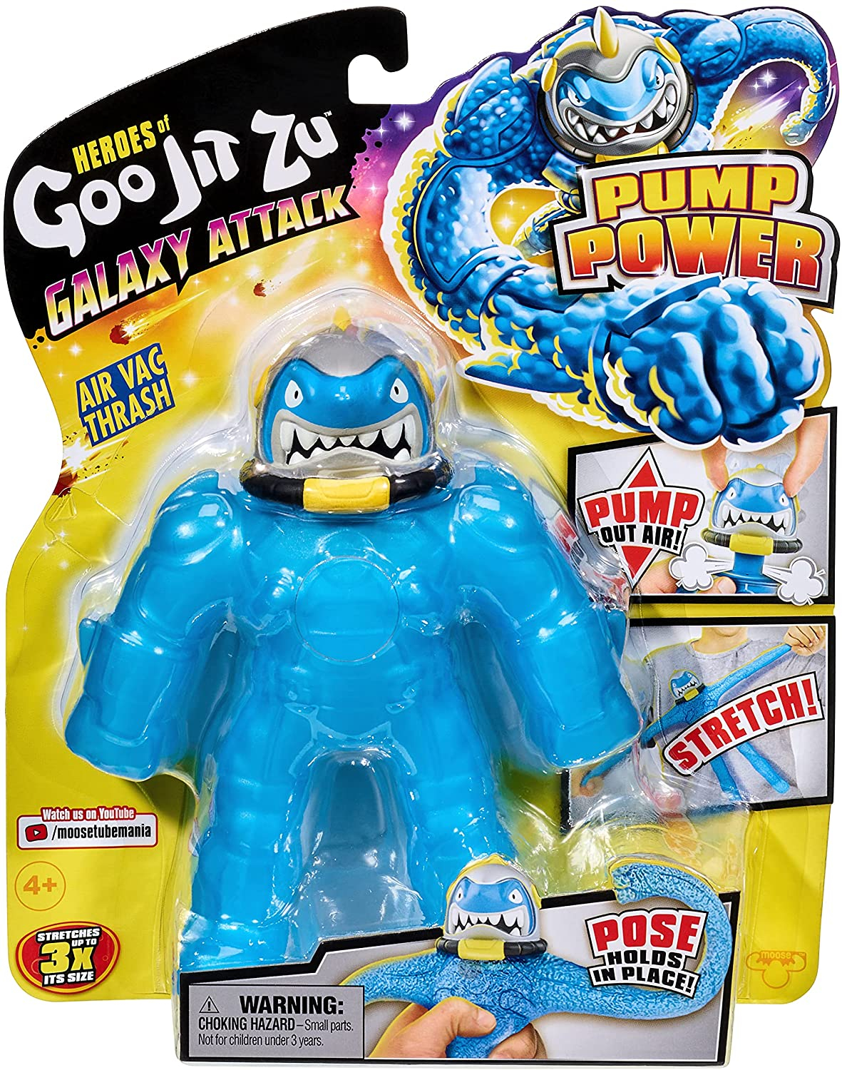 Foto 3 pulgar | Venta Internacional - Heroes of Goo Jit Zu Galaxy Attack Figura de Acción