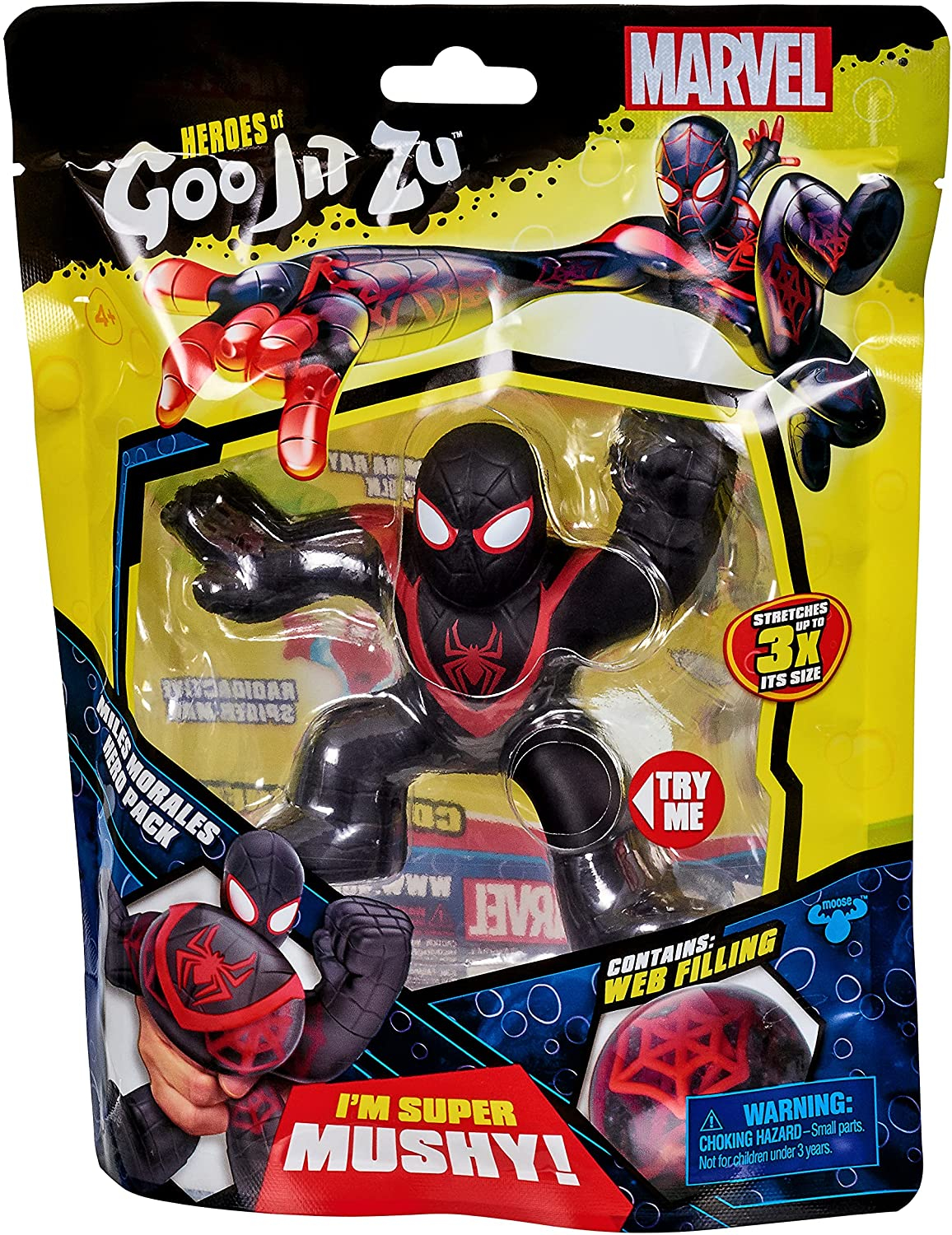 Foto 3 pulgar | Venta Internacional - Paquete de Héroes Goo Jit Zu Miles Morales
