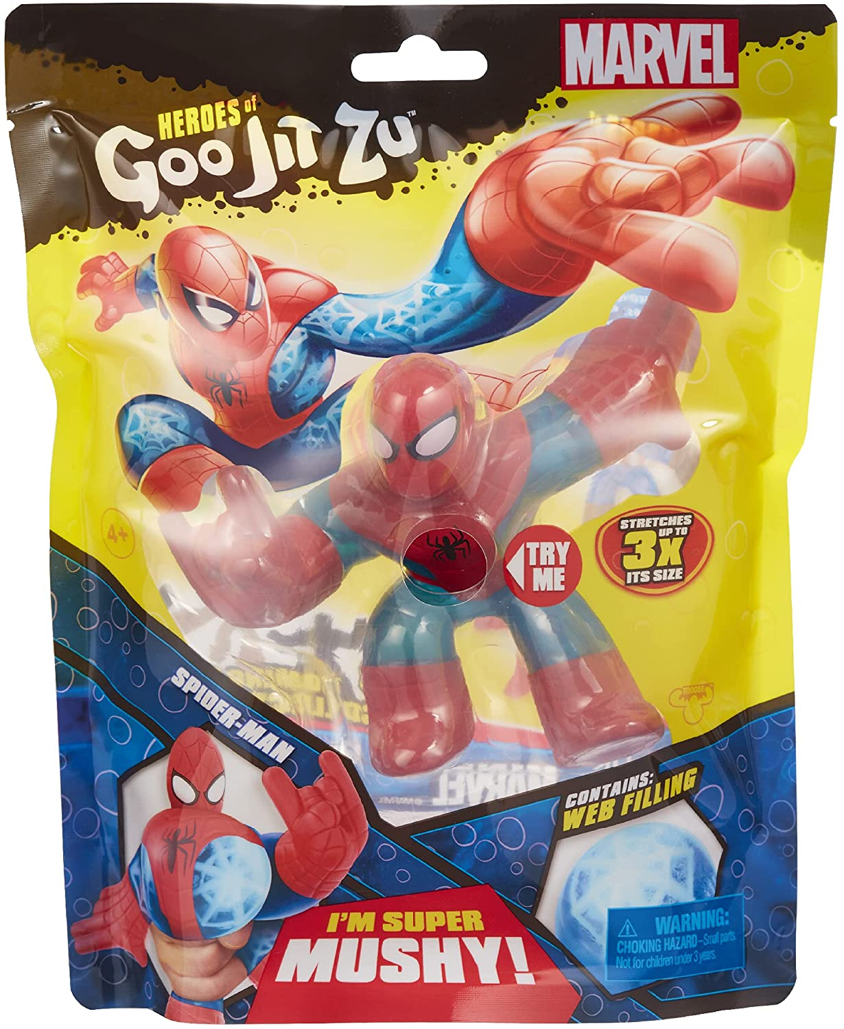 Foto 5 | Figura Heroes Of Goo Jit Zu Spider-Man-Venta Internacional