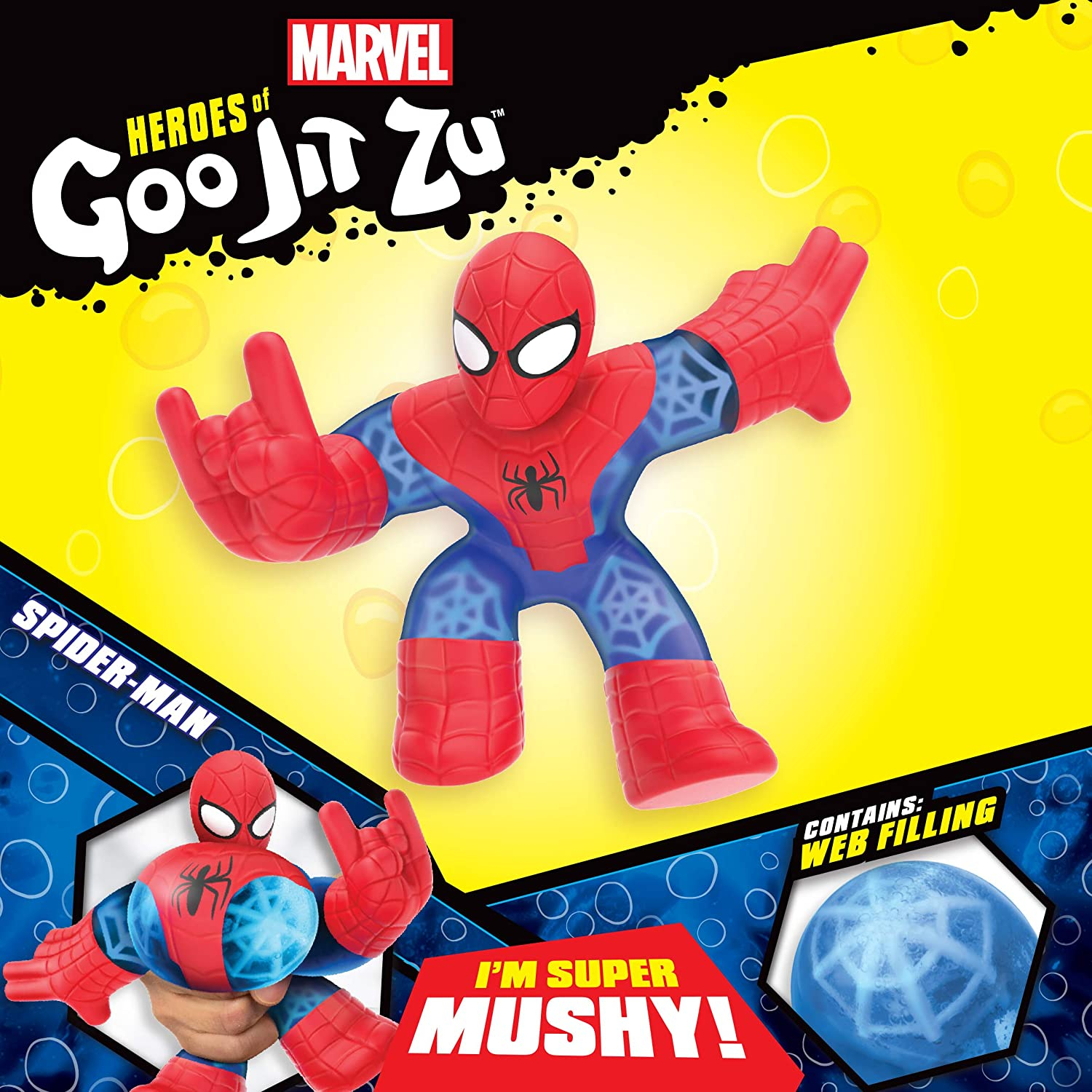 Foto 9 pulgar | Figura Heroes Of Goo Jit Zu Spider-Man-Venta Internacional