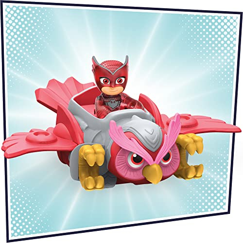 Foto 5 pulgar | Venta Internacional - Vehículo De Lujo Hasbro Pj Masks Animal Power Owlette Rider