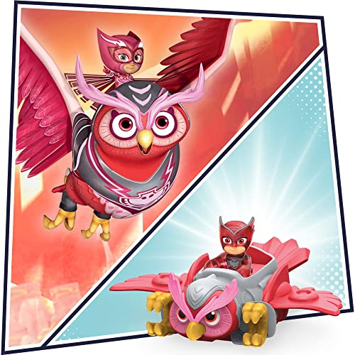 Foto 7 pulgar | Venta Internacional - Vehículo De Lujo Hasbro Pj Masks Animal Power Owlette Rider