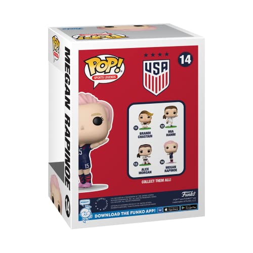 Foto 4 pulgar | Venta Internacional - Figura de Colección Funko Pop! Leyendas del Deporte Megan Rapinoe