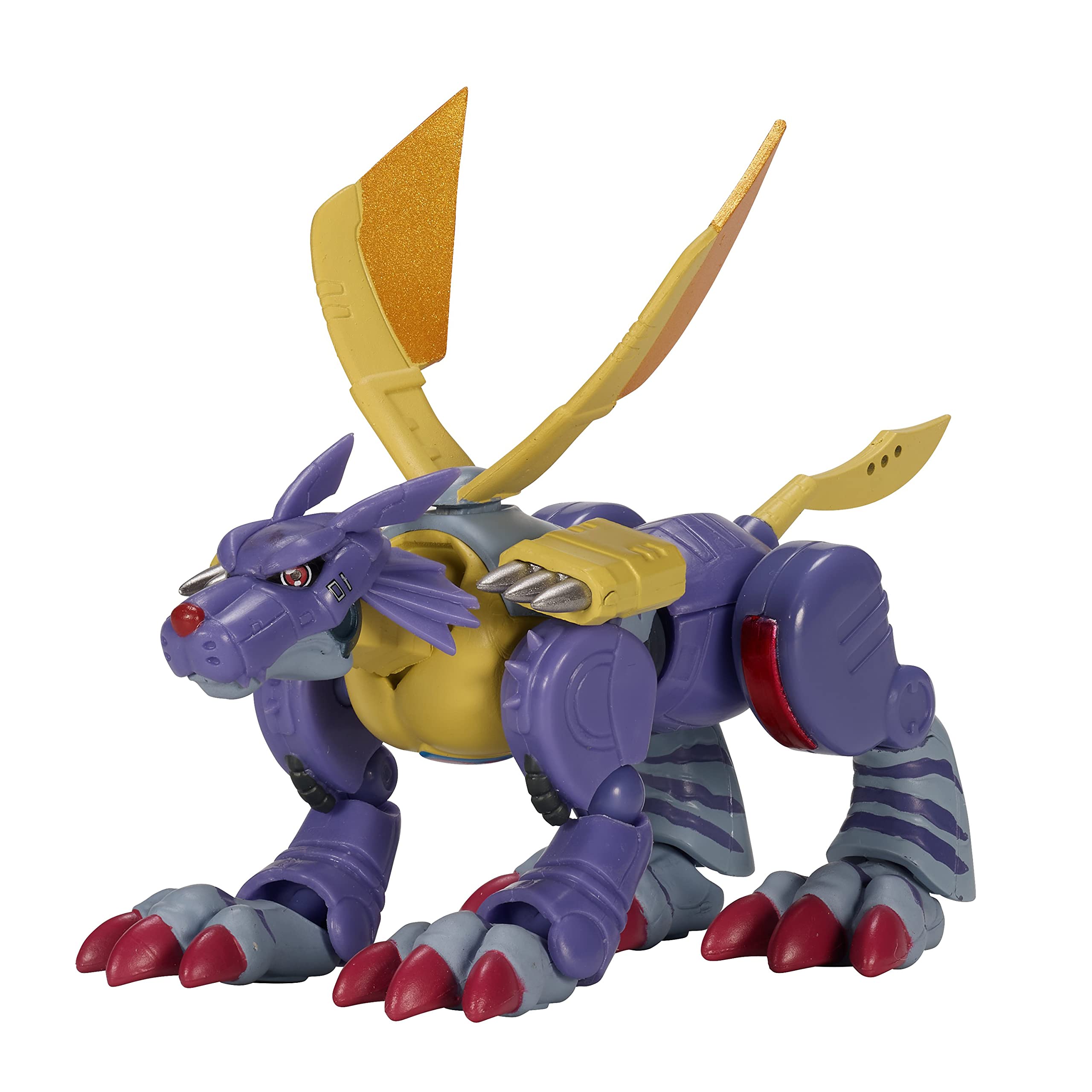 Foto 6 pulgar | Venta Internacional - Figura de Acción Garurumon de Metal Digimon Shodo 3.5 Pulgadas