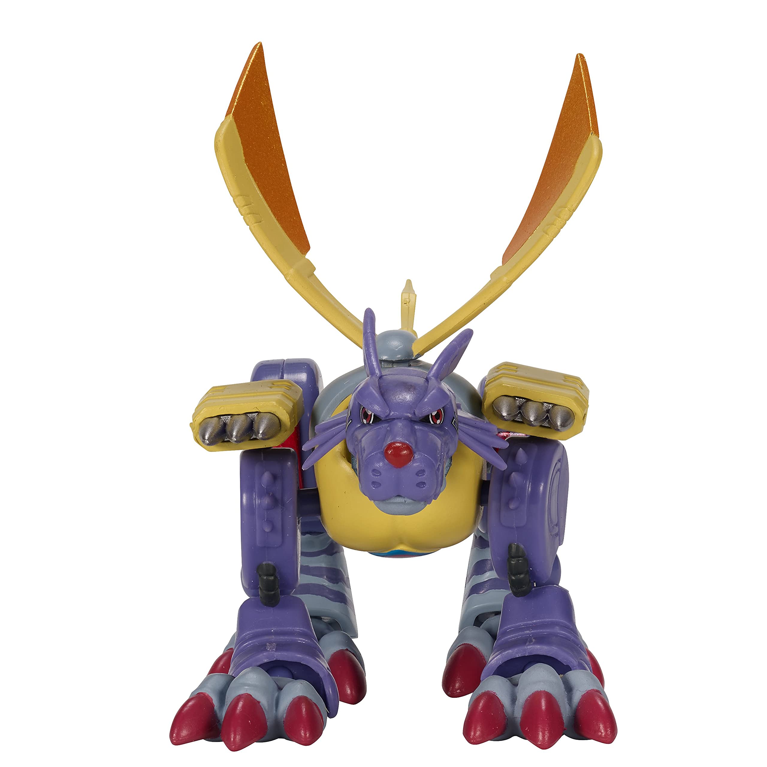 Foto 8 pulgar | Venta Internacional - Figura de Acción Garurumon de Metal Digimon Shodo 3.5 Pulgadas