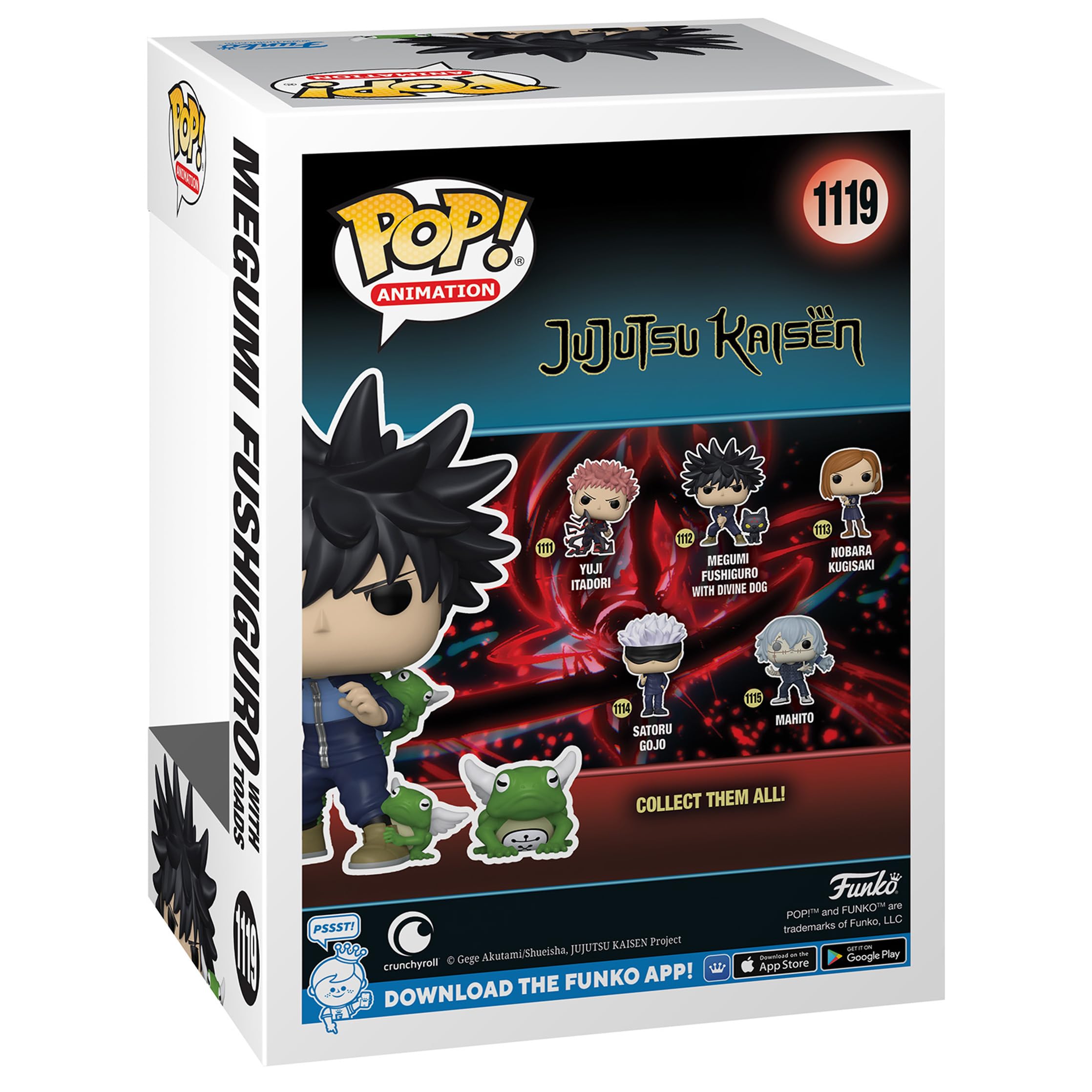 Foto 3 pulgar | Funko Megumi Fushiguro Jujutsu Kaisen 1119-Venta Internacional