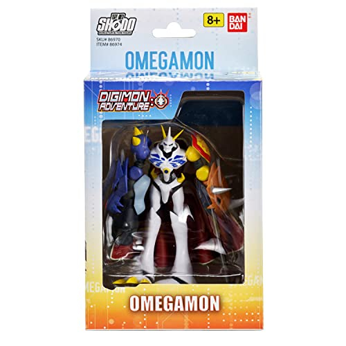 Foto 9 pulgar | Venta Internacional - Digimon Shodo 3.5'' Figura Omegaamon, (86974)