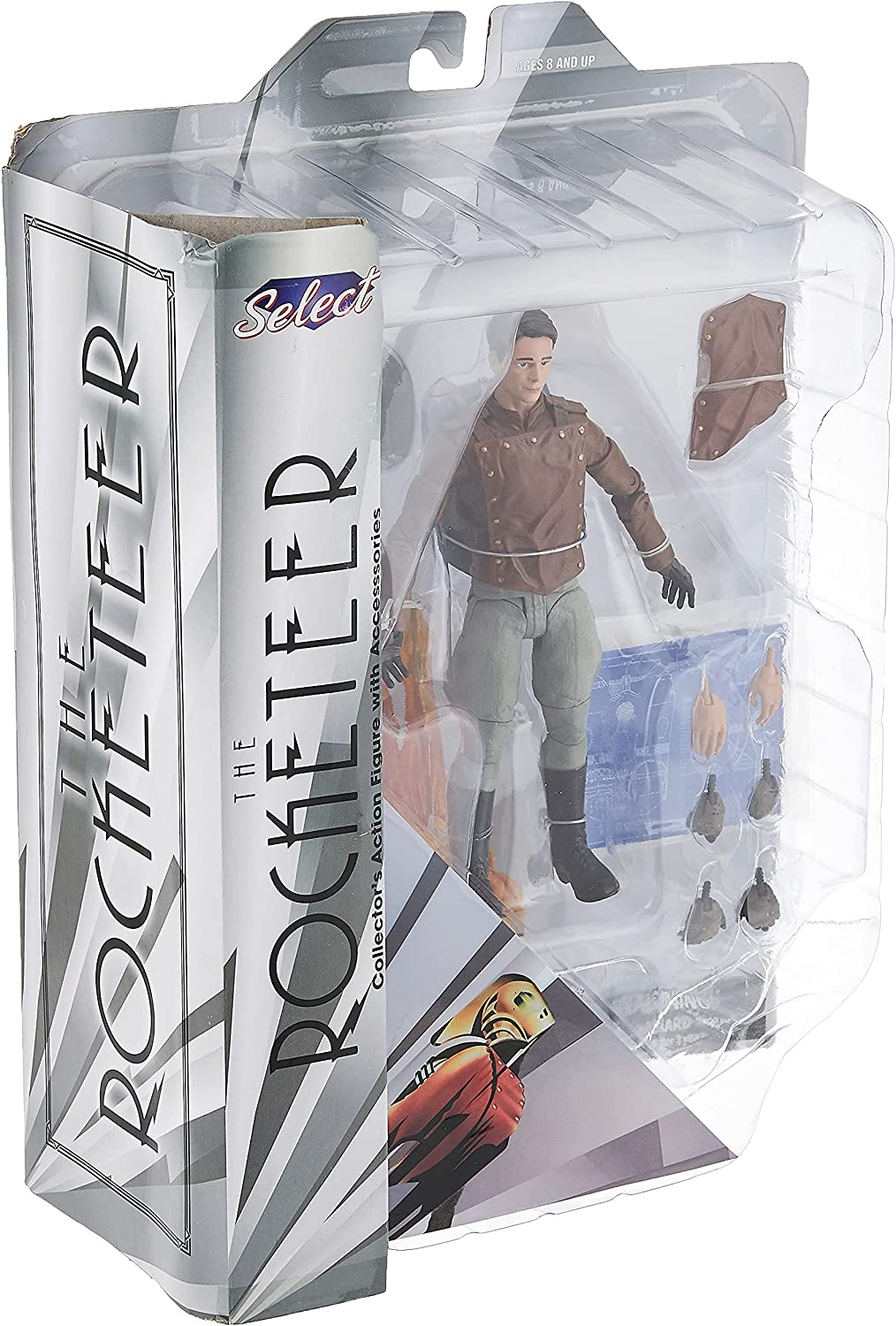 Foto 2 pulgar | Figura de Acción Clásica The Rocketeer Disney Select de Diamond Select Toys - Venta Internacional