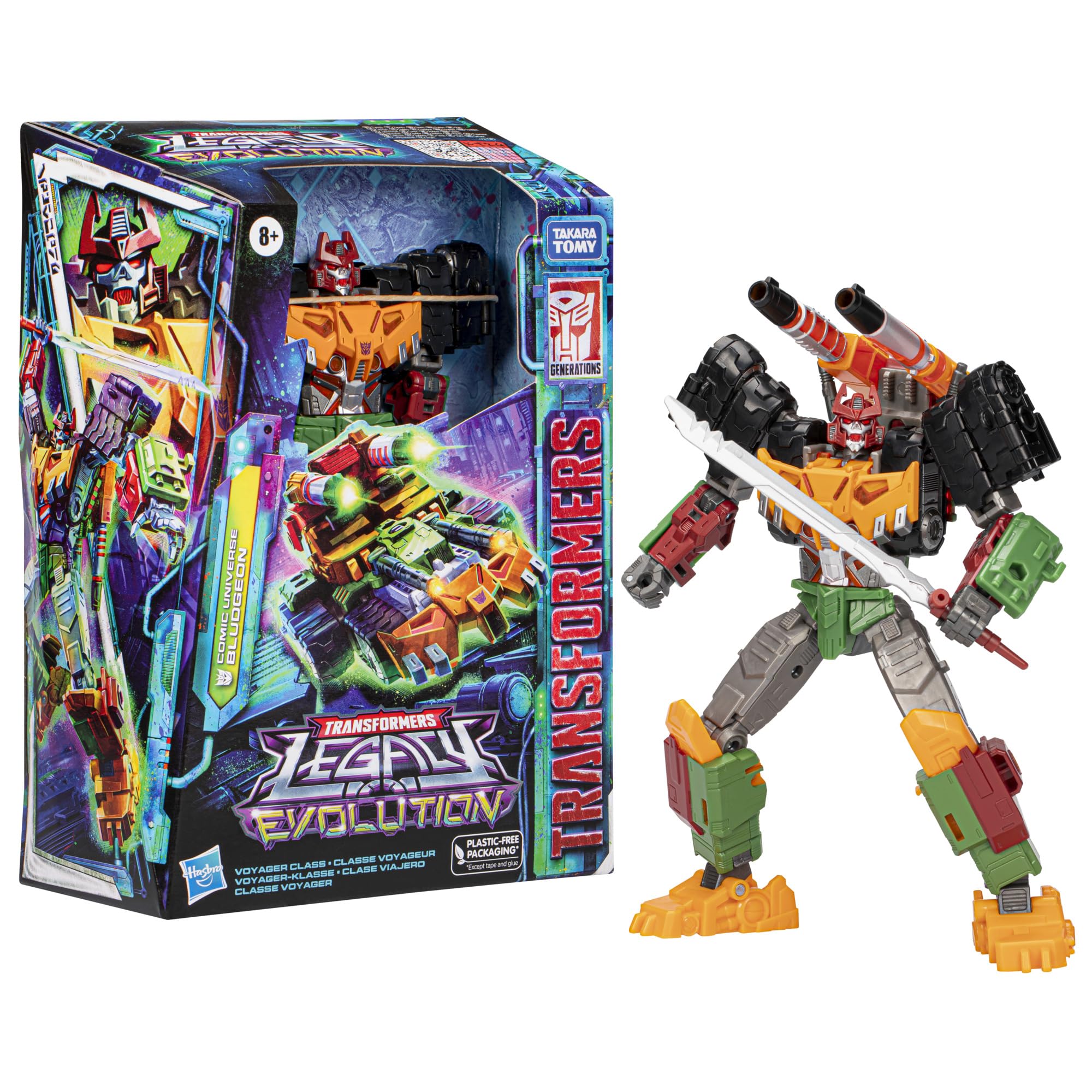 Foto 4 pulgar | Venta Internacional - Toy Transformers Legacy Evolution Voyager Class Comic Unive