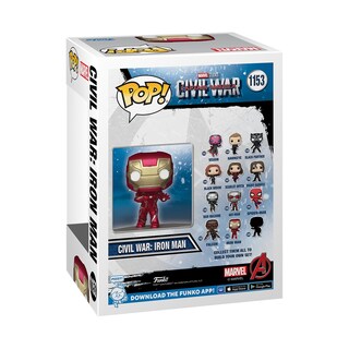 Foto 3 | Venta Internacional - Figura de Vinilo Funko Pop! Marvel Civil War: Iron Man