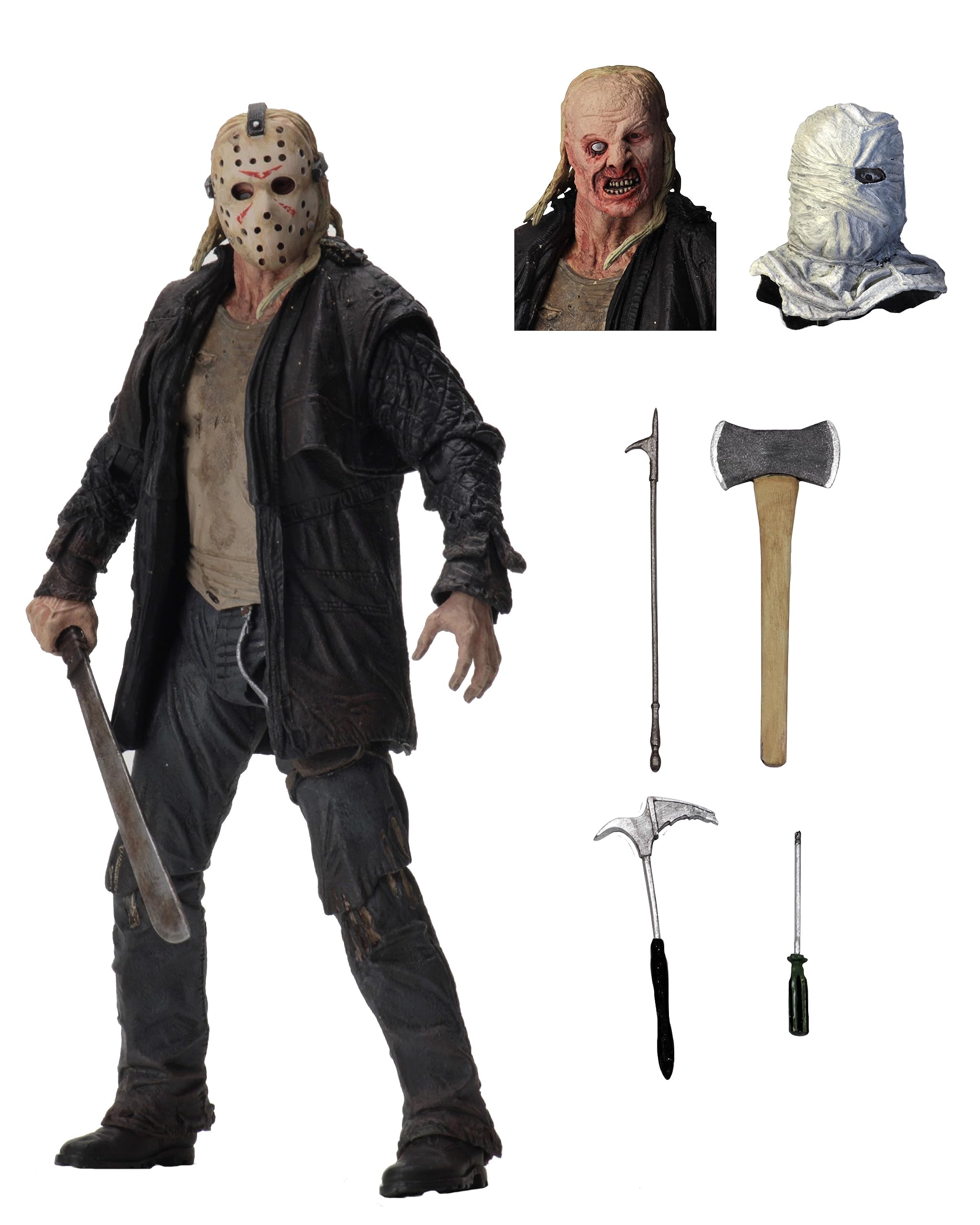 Foto 1 | Venta Internacional - Figura Neca Friday The 13th Ultimate Jason 2009 18 cm