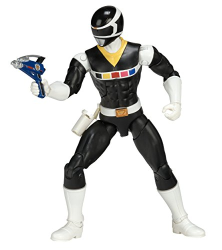 Venta Internacional - Figura de Acción Power Rangers In Space Black Ranger