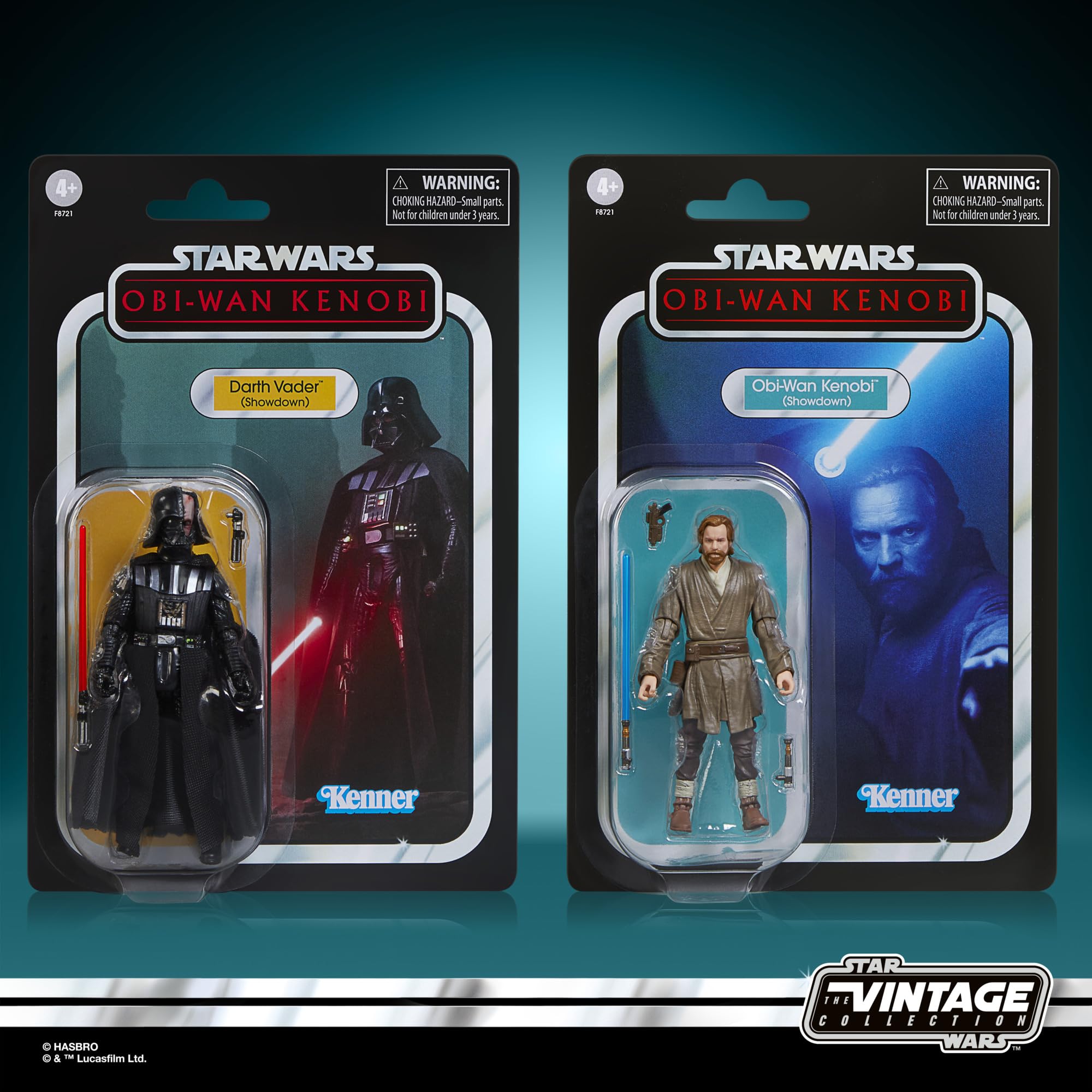 Foto 4 pulgar | Venta Internacional - Figuras De Acción Star Wars Obi-wan Kenobi Y Darth Vader 2 Piezas