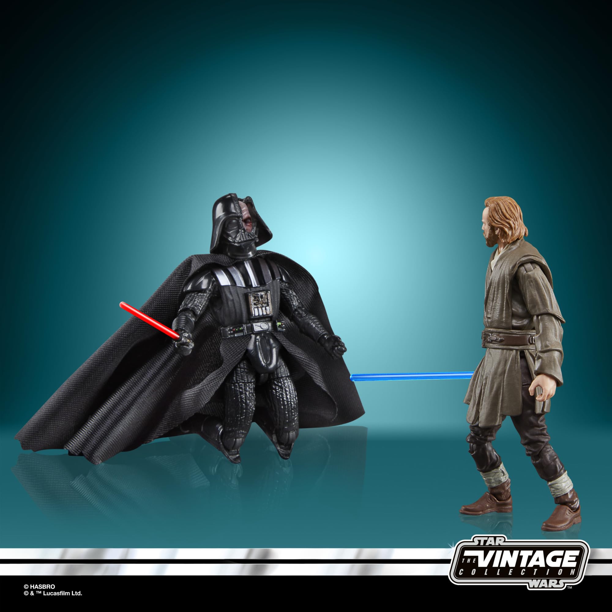 Foto 8 pulgar | Venta Internacional - Figuras De Acción Star Wars Obi-wan Kenobi Y Darth Vader 2 Piezas