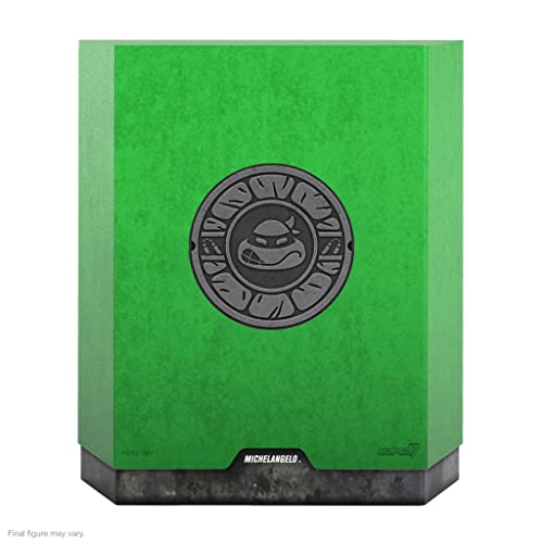 Foto 5 pulgar | Venta Internacional - Figura de Acción Super7 Teenage Mutant Ninja Turtles Michelange