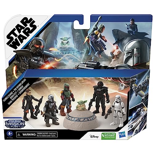 Foto 4 | Venta Internacional - Figura De Acción Star Wars Mission Fleet Mandalorian 6,5 Cm