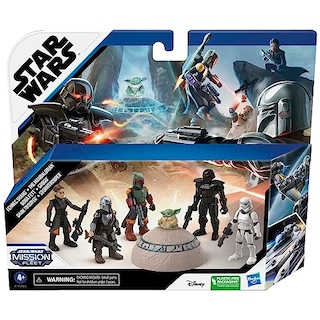 Foto 4 | Venta Internacional - Figura De Acción Star Wars Mission Fleet Mandalorian 6,5 Cm