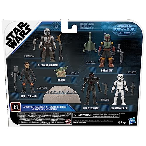 Foto 5 | Venta Internacional - Figura De Acción Star Wars Mission Fleet Mandalorian 6,5 Cm