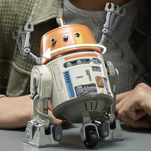 Foto 6 pulgar | Venta Internacional - Juguete Star Wars Chopper C1-10p Animatronic 19 Cm