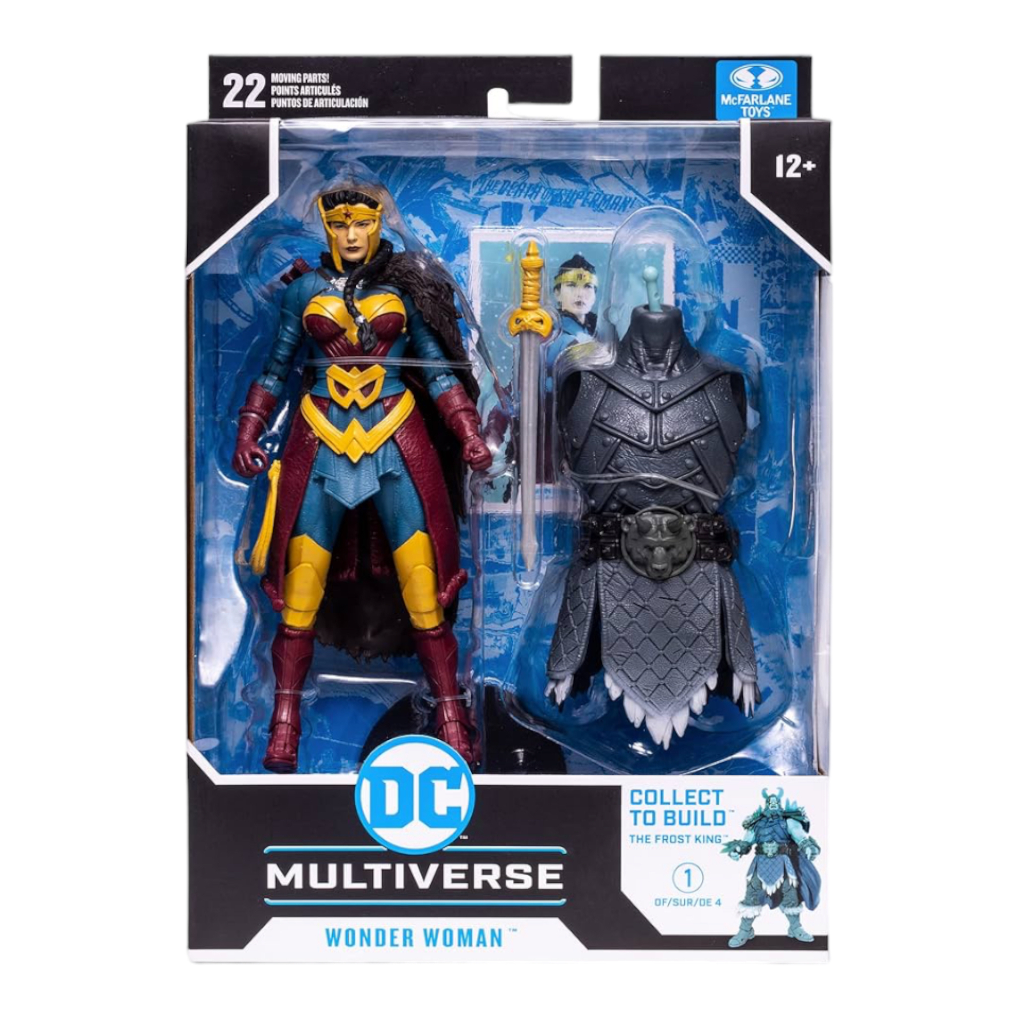 Foto 2 pulgar | Mcfarlane Multiverse Wonder Woman Endless Winter Dc