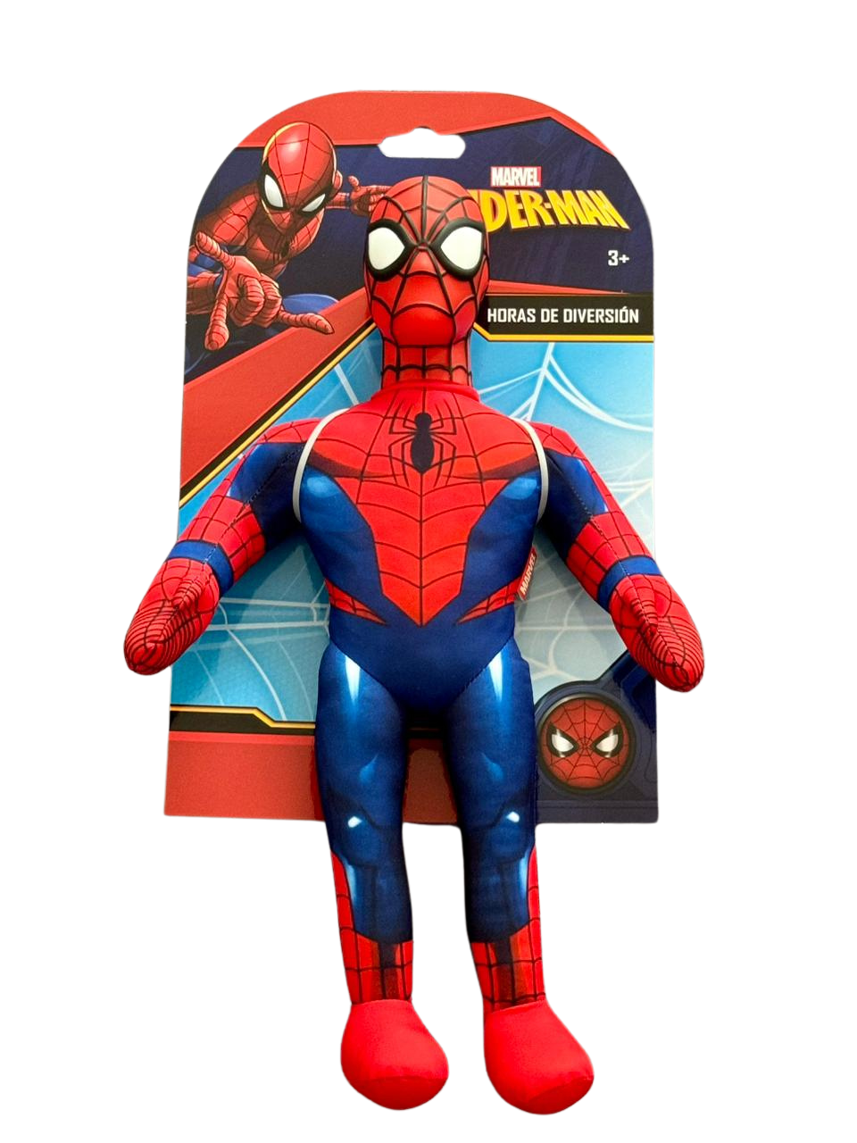 Muñeco Spiderman Cabeza 3d 44 Cm