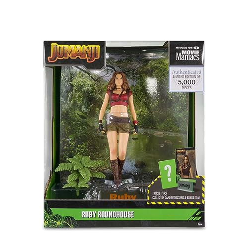Foto 8 pulgar | Venta Internacional - Figura de Acción McFarlane Toys Movie Maniacs Jumanji Ruby Roun