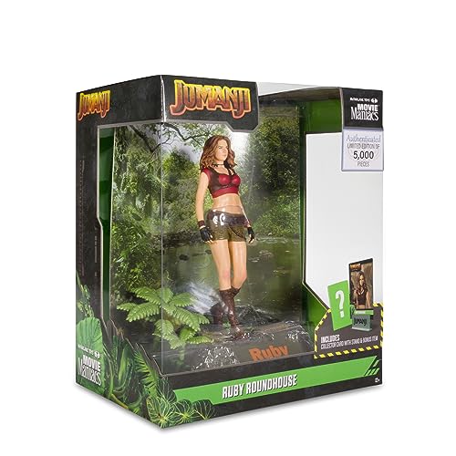 Foto 9 pulgar | Venta Internacional - Figura de Acción McFarlane Toys Movie Maniacs Jumanji Ruby Roun