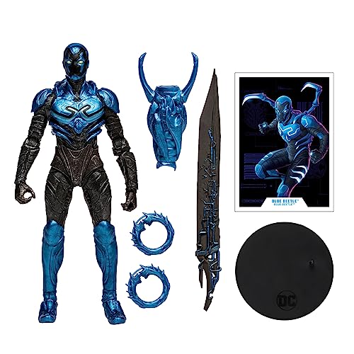 Foto 7 pulgar | Venta Internacional - Figura de Acción McFarlane DC Multiverse Blue Beetle Movie 7''