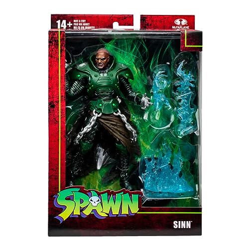 Foto 2 pulgar | Venta Internacional - Figura de Acción McFarlane Toys Spawn Sinn 7'' con 2 Accesorios