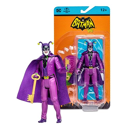 Foto 9 pulgar | Venta Internacional - Figura de Acción McFarlane Toys DC Retro The Joker Batman 66'