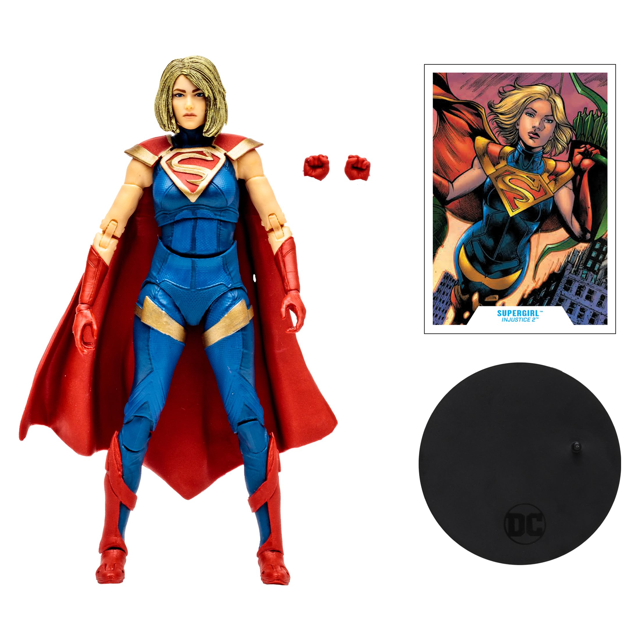 Foto 7 pulgar | Venta Internacional - Figura de Acción Mcfarlane Batman Supergirl Dr.fate