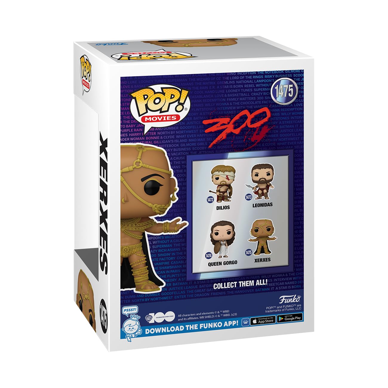 Foto 4 pulgar | Venta Internacional - Figura de Vinilo Funko Pop! Películas Wb 100-300 Xerxes