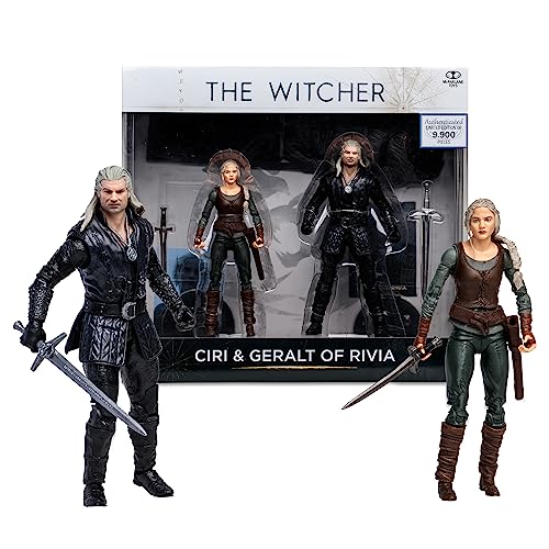 Foto 2 pulgar | Venta Internacional - Figuras De Acción Mcfarlane The Witcher Netflix Geralt & Ciri