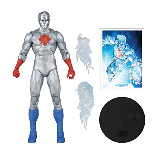 Foto 8 pulgar | Venta Internacional - Figura de Acción Mcfarlane Toys Dc Multiverse Captain Atom 18 Cm