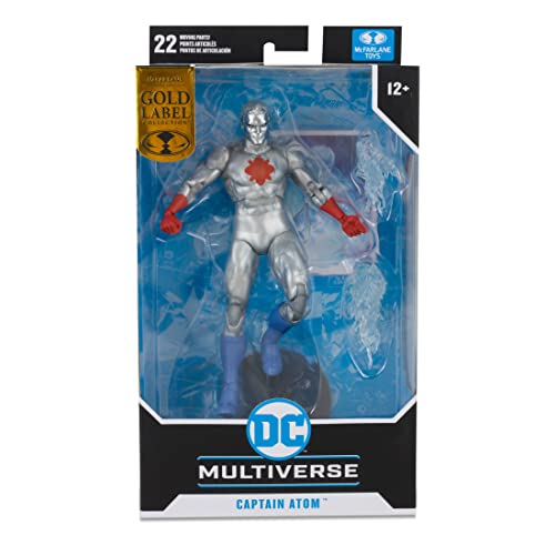 Foto 9 pulgar | Venta Internacional - Figura de Acción Mcfarlane Toys Dc Multiverse Captain Atom 18 Cm