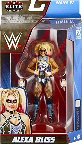 Foto 7 pulgar | Venta Internacional - Figura de Acción Wwe Alexa Bliss Elite Collection Mattel