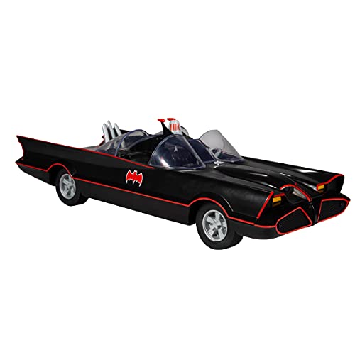 Venta Internacional - Batmóvil Retro Batman 66 Pies Mcfarlane Toys Dc