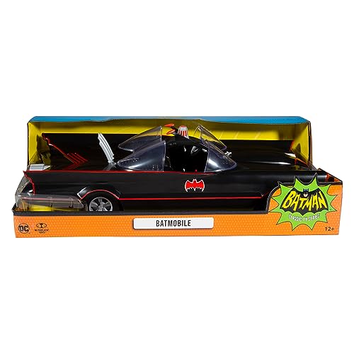 Foto 7 pulgar | Venta Internacional - Batmóvil Retro Batman 66 Pies Mcfarlane Toys Dc