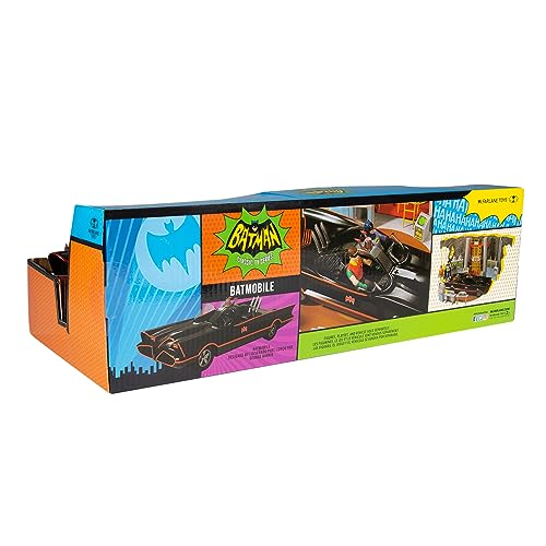 Foto 9 pulgar | Venta Internacional - Batmóvil Retro Batman 66 Pies Mcfarlane Toys Dc