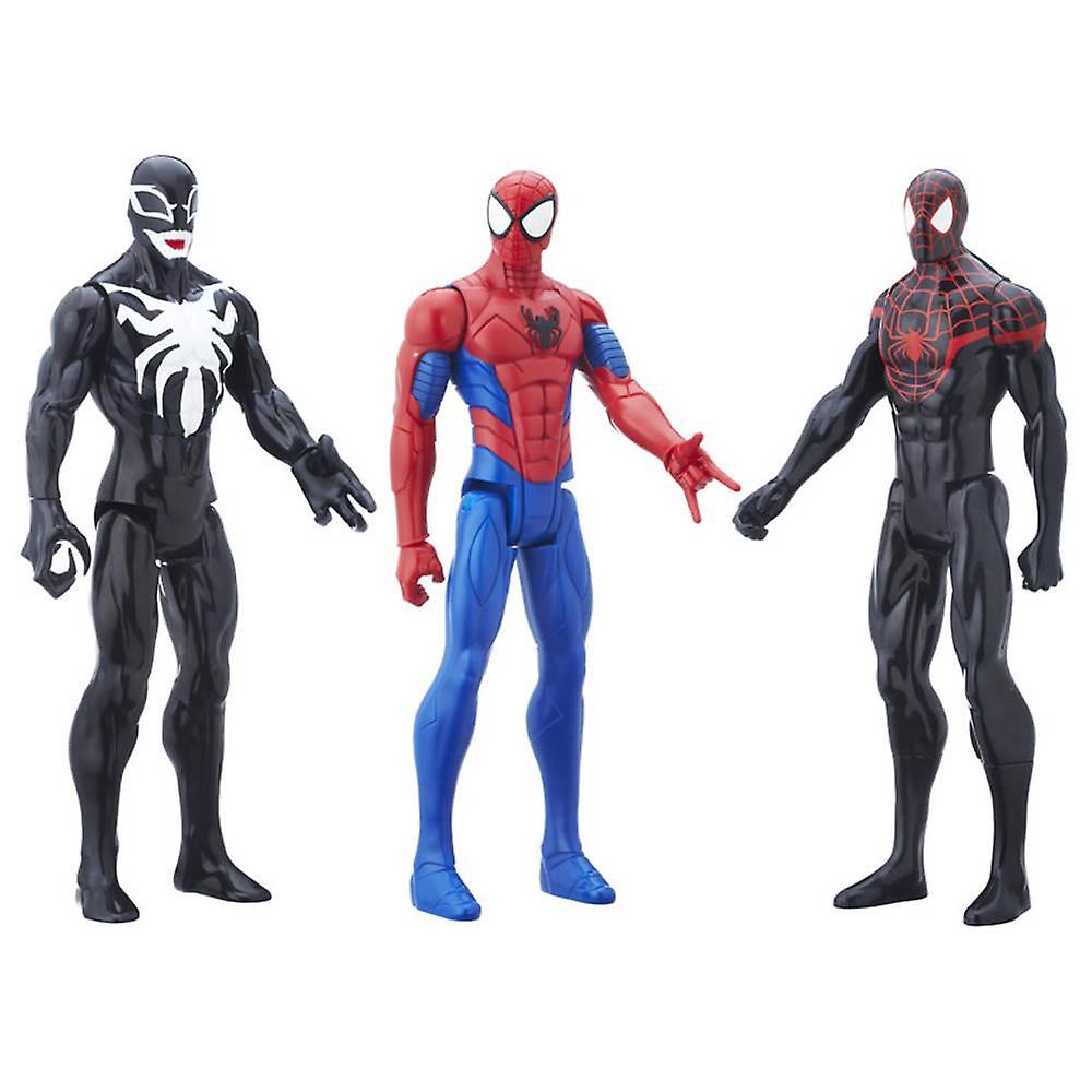 Venta Internacional - Figuras de Acción Hasbro Spider-man Titan Hero Series 3 Piezas