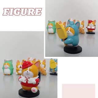 Foto 2 | Venta Internacional - Juguetes De Acción Sajy Corgi Para Niños Con 6 Figuras De 7 A 8 Cm