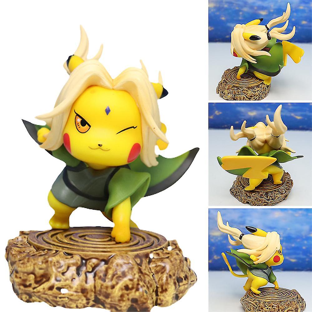 Foto 2 | Venta Internacional - Figura De Acción Toy Sajy Pokémon X Naruto, 10,5 Cm, Pvc